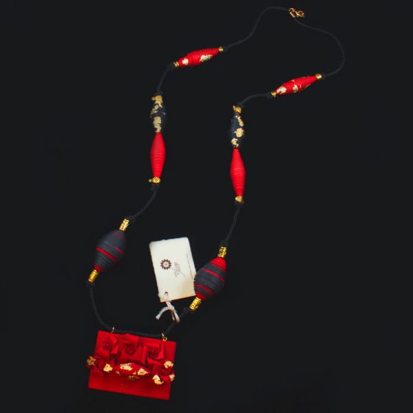 Collana Diana Rosso Nero