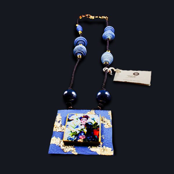 Collana Diana Blu Frida - immagine 4