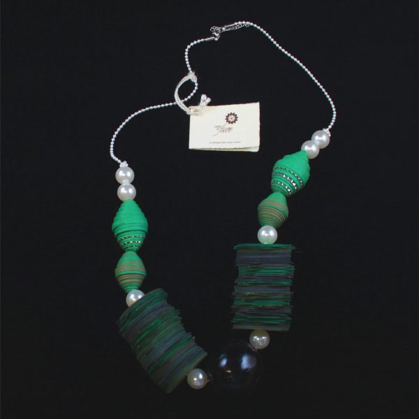 Collana Diana Nero Verde