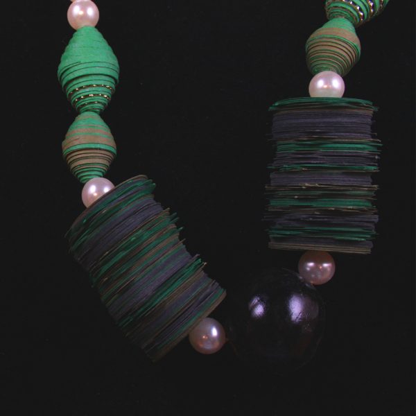 Collana Diana Nero Verde - immagine 4