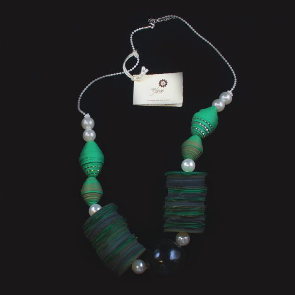 Collana Venere Nero Verde