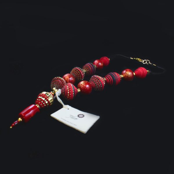 Collana Venere Rosso Corallo - immagine 4