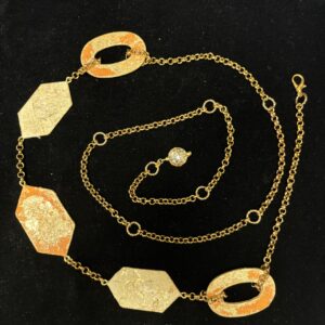 Cintura arancione oro